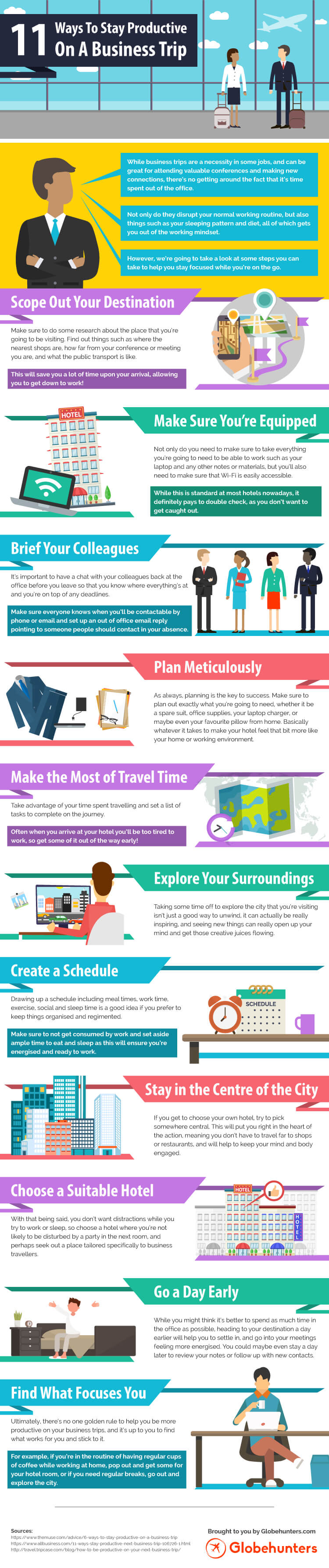 11 Ways To Stay Productive On A Business Trip